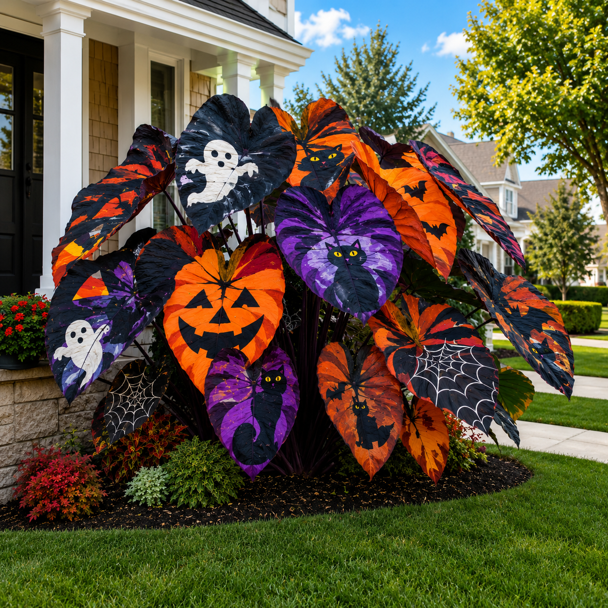 ✅100 seeds 🔥Halloween Pattern Plant Seeds🔥 – Developed by American Biologists Through 20 Years of Genetic Recombination Research