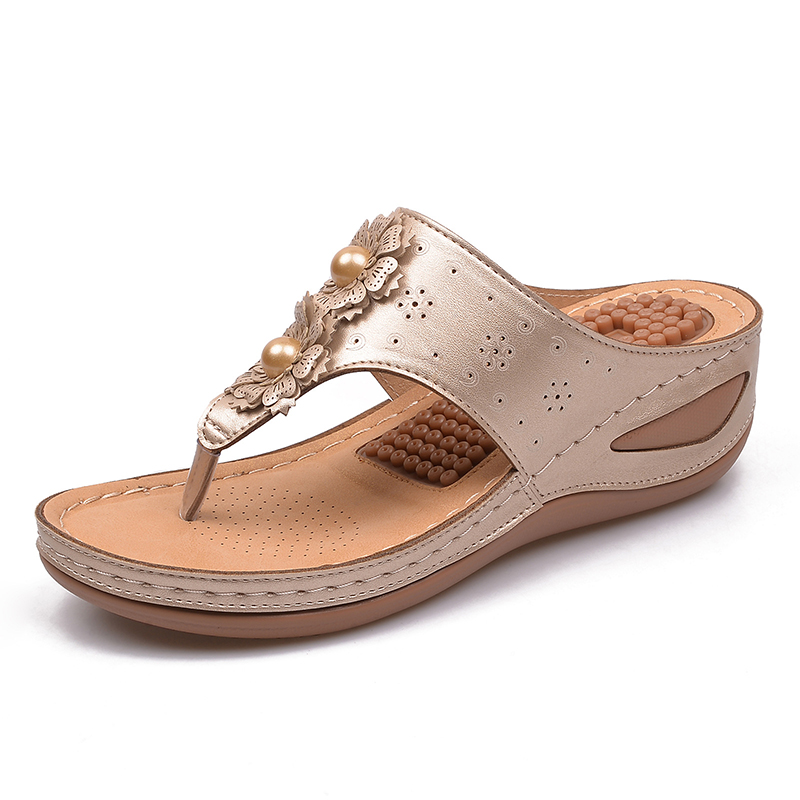 😍Last Day 49% OFF😍 Womens Arch Support Flip Flops Slides Slippers Comfy Walking Sandals