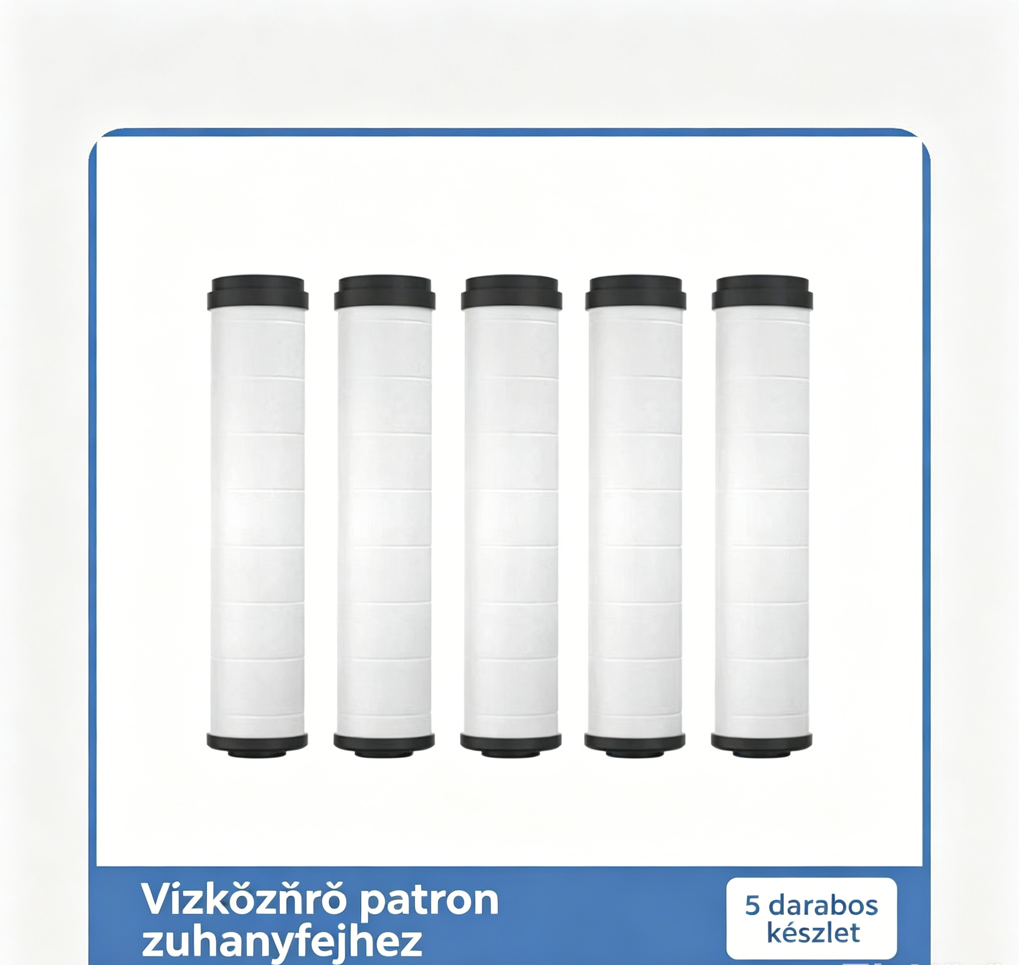 💦 Négy fokozatú nagynyomású zuhanyfej szűrővel – Állítható, víztakarékos  🚿