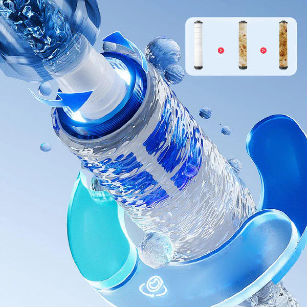 💦 Négy fokozatú nagynyomású zuhanyfej szűrővel – Állítható, víztakarékos – Utánvét 🚿