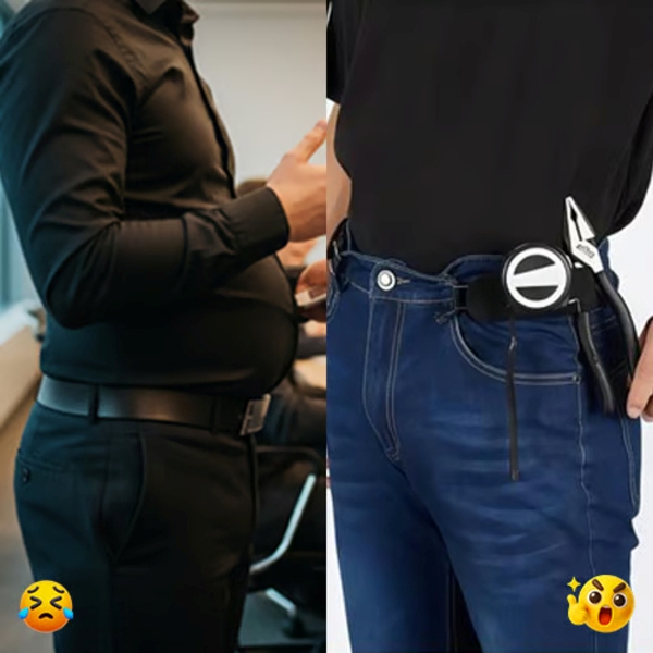 Csat nélküli rugalmas deréköv 