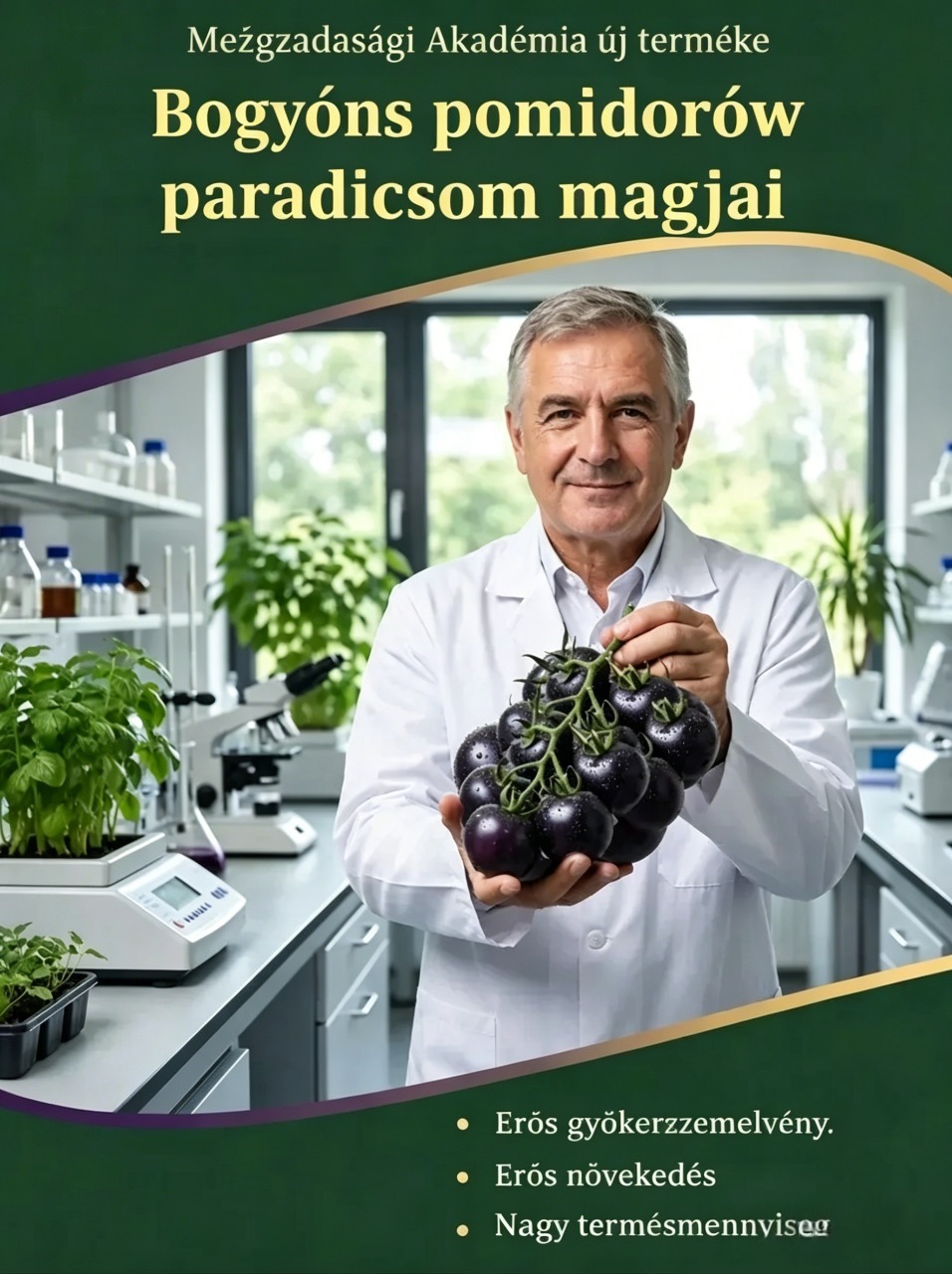 【Új fajta a Mezőgazdasági Intézettől】Bogyósparadicsommagok (100 mag csomagonként)