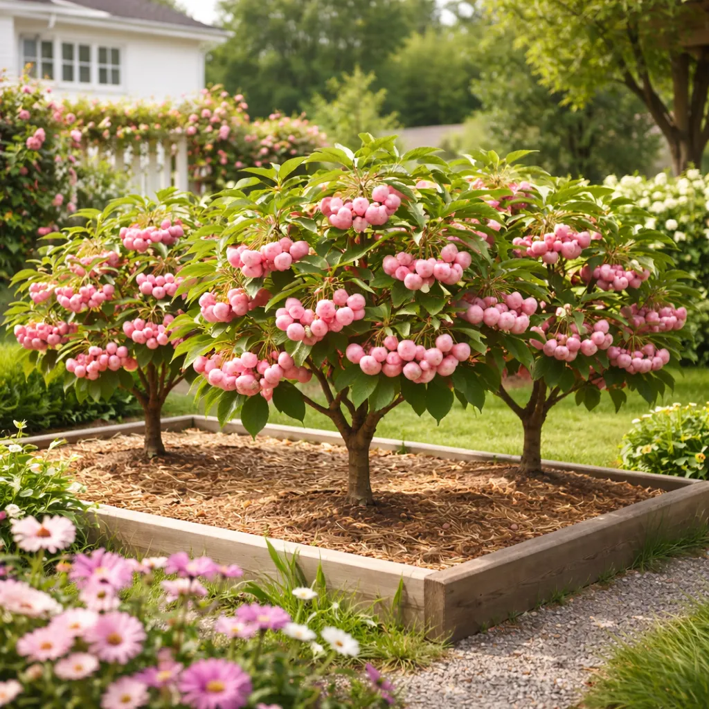 LQ-瑞安🌸 Mini ružové čerešne – semienka 🌸 Svieže, šťavnaté a ľahké na pestovanie doma. Ideálne na balkón aj do záhrady 💖🍒