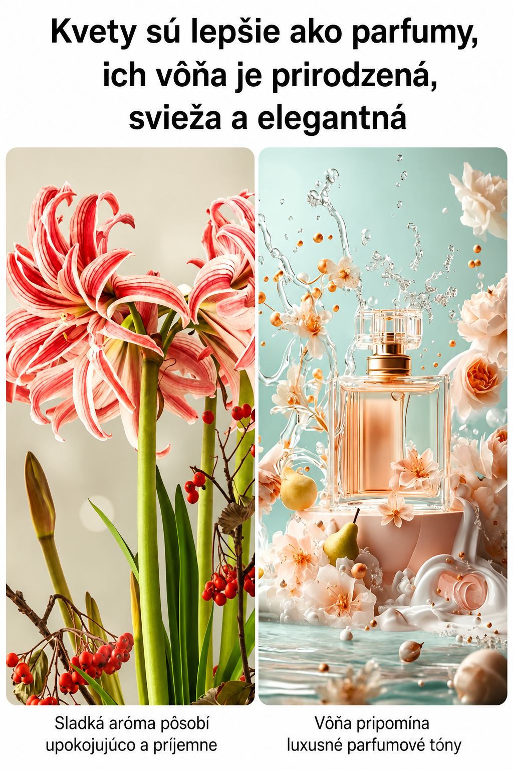 🌸Vôňavé, celoročne kvitnúce cibuľky amarilisu 🌿✨