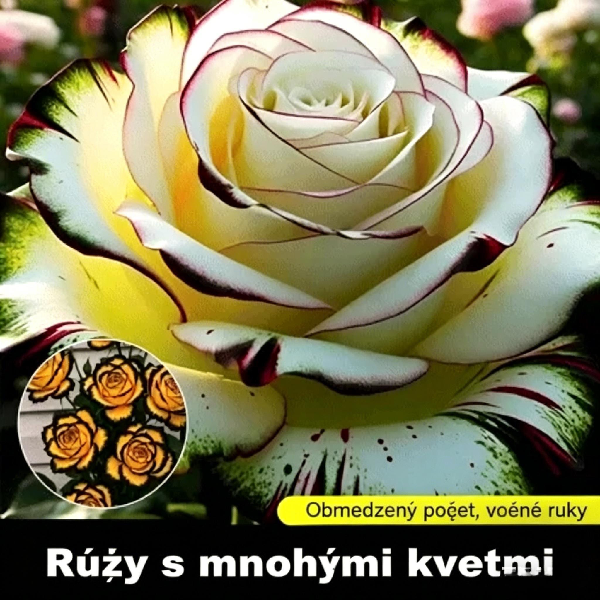 Semená ruží s viacerými kvetmi 🌸✨