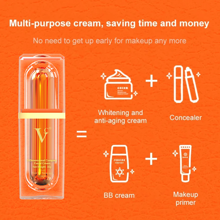 5x Vitamin C Brightening Cream | Radiant Skin Without a Mask-like Effect