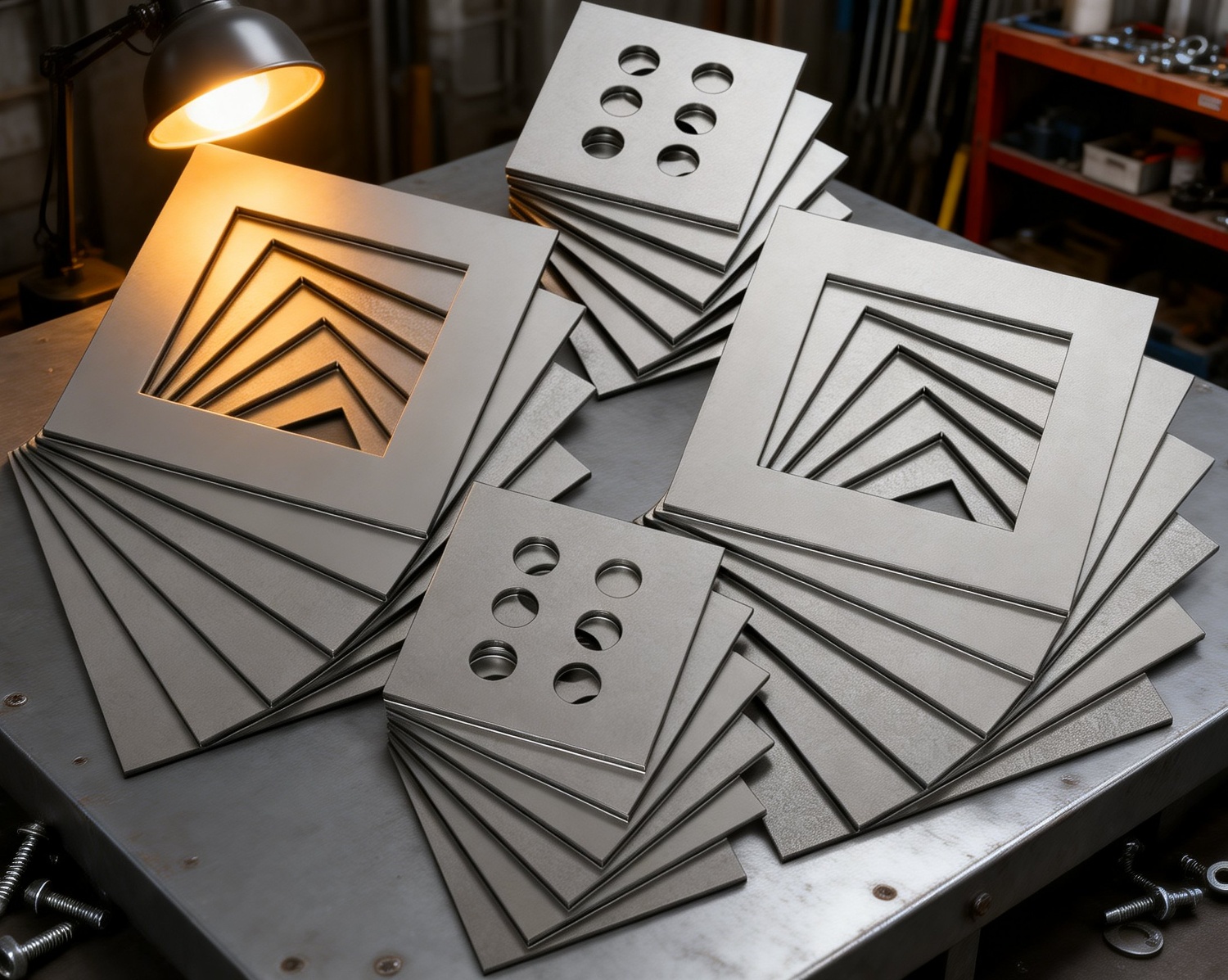 Welding electrodes and practice plates for beginners