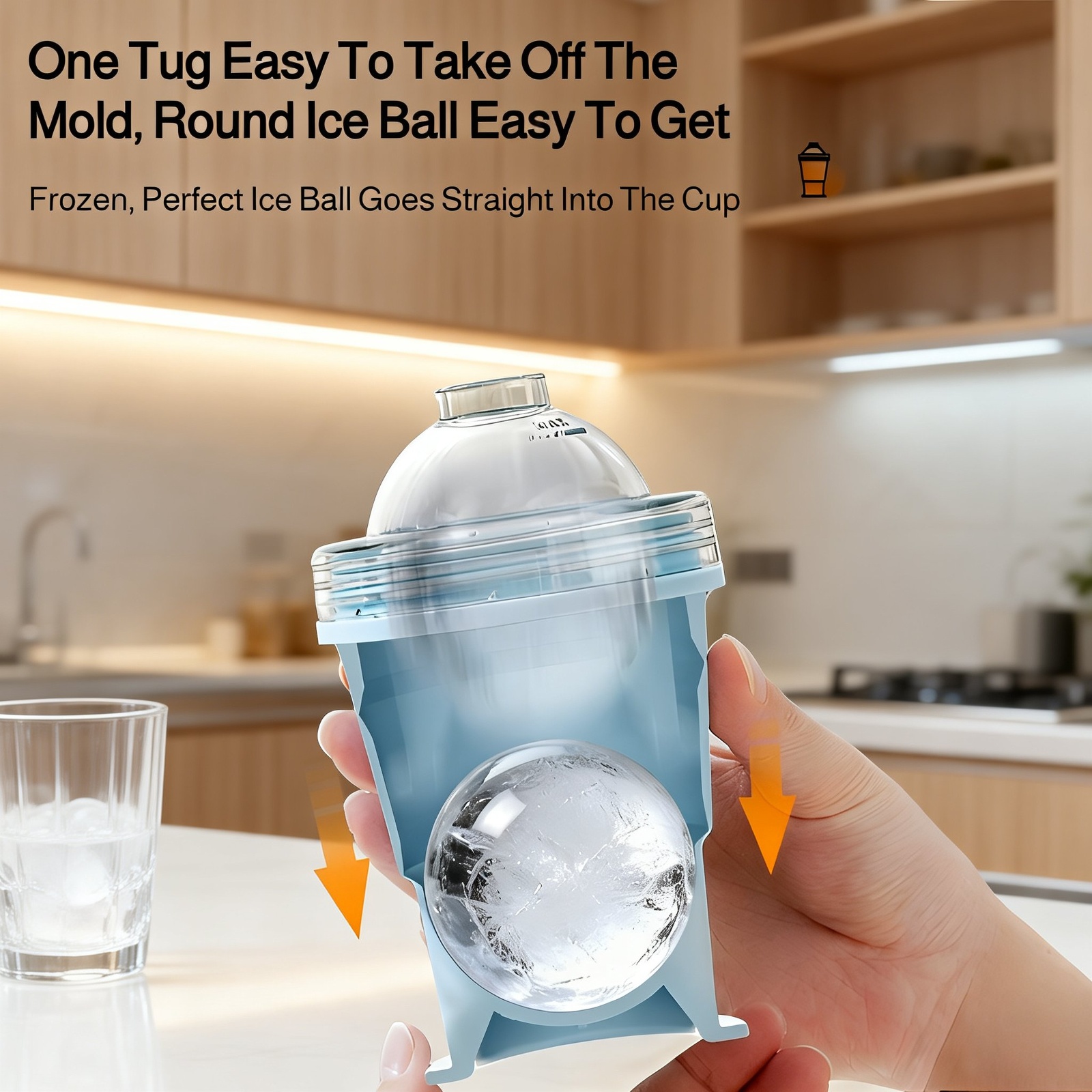 Lightweight portable hockey cup in hand