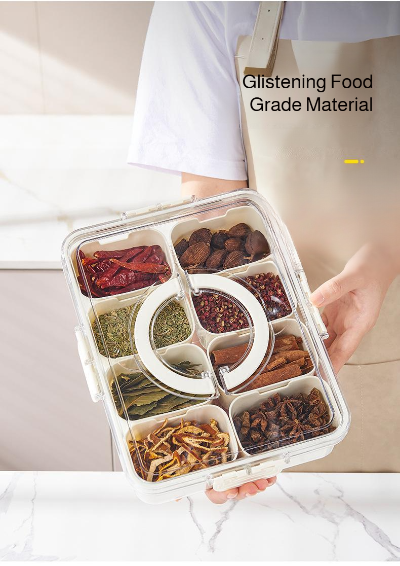 Airtight fruit salad container with leakproof lid