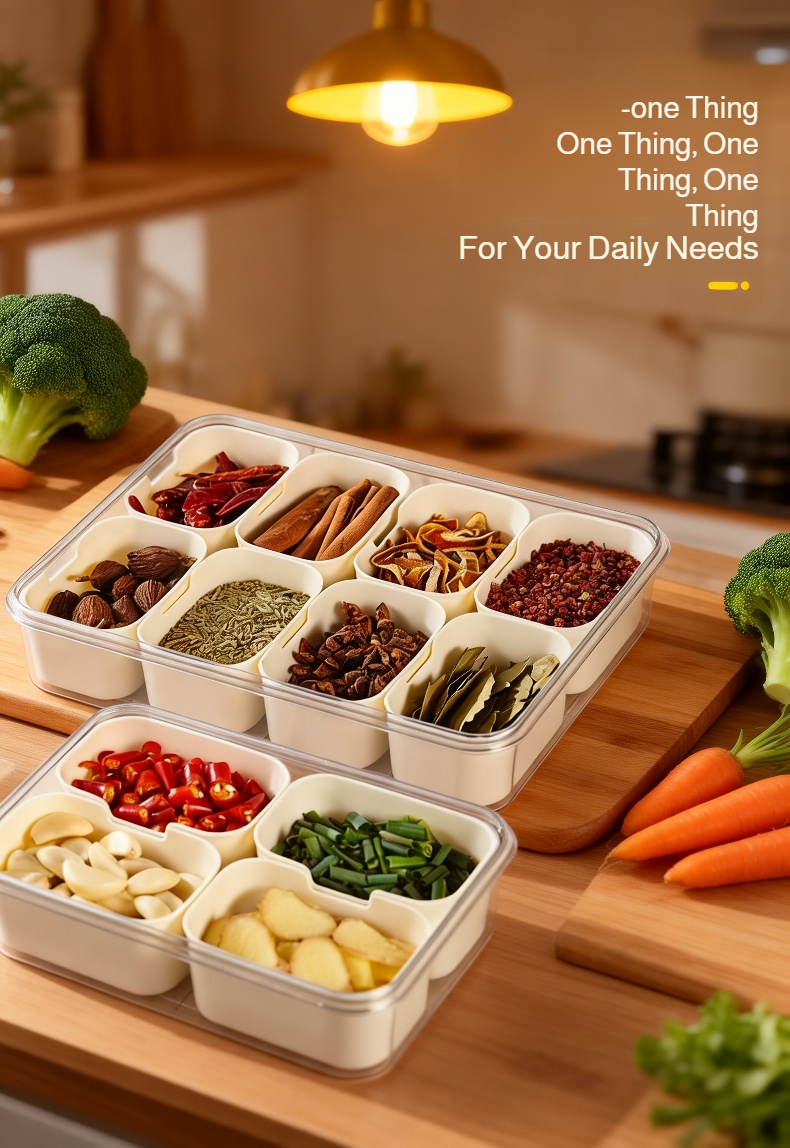 Stackable fresh-keeping boxes for fruit and snacks