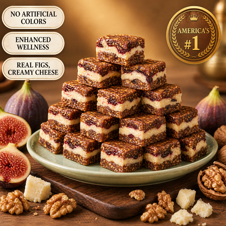 🥧 Fig Walnut Cheese Pie | Boost Metabolism | No Added Sugar | GMP Qualityt | Skin Brightening | Energy Booster | Heart Healthy🌟