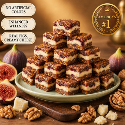 🥧 Fig Walnut Cheese Pie | Boost Metabolism | No Added Sugar | GMP Qualityt | Skin Brightening | Energy Booster | Heart Healthy🌟