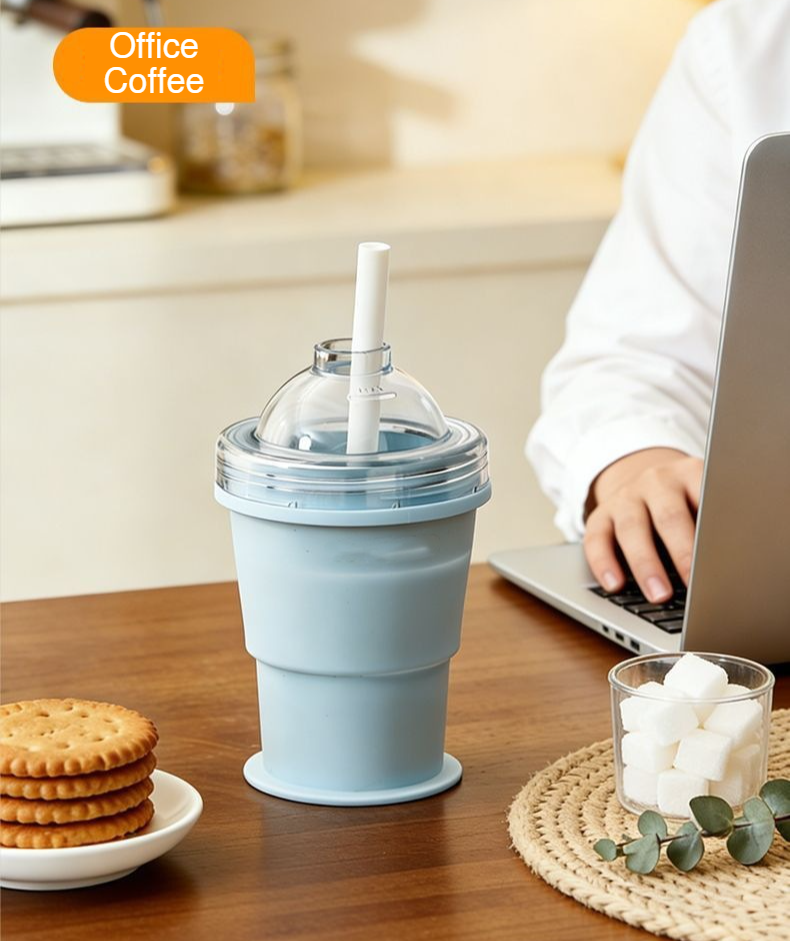 Easy to clean portable ice hockey cup