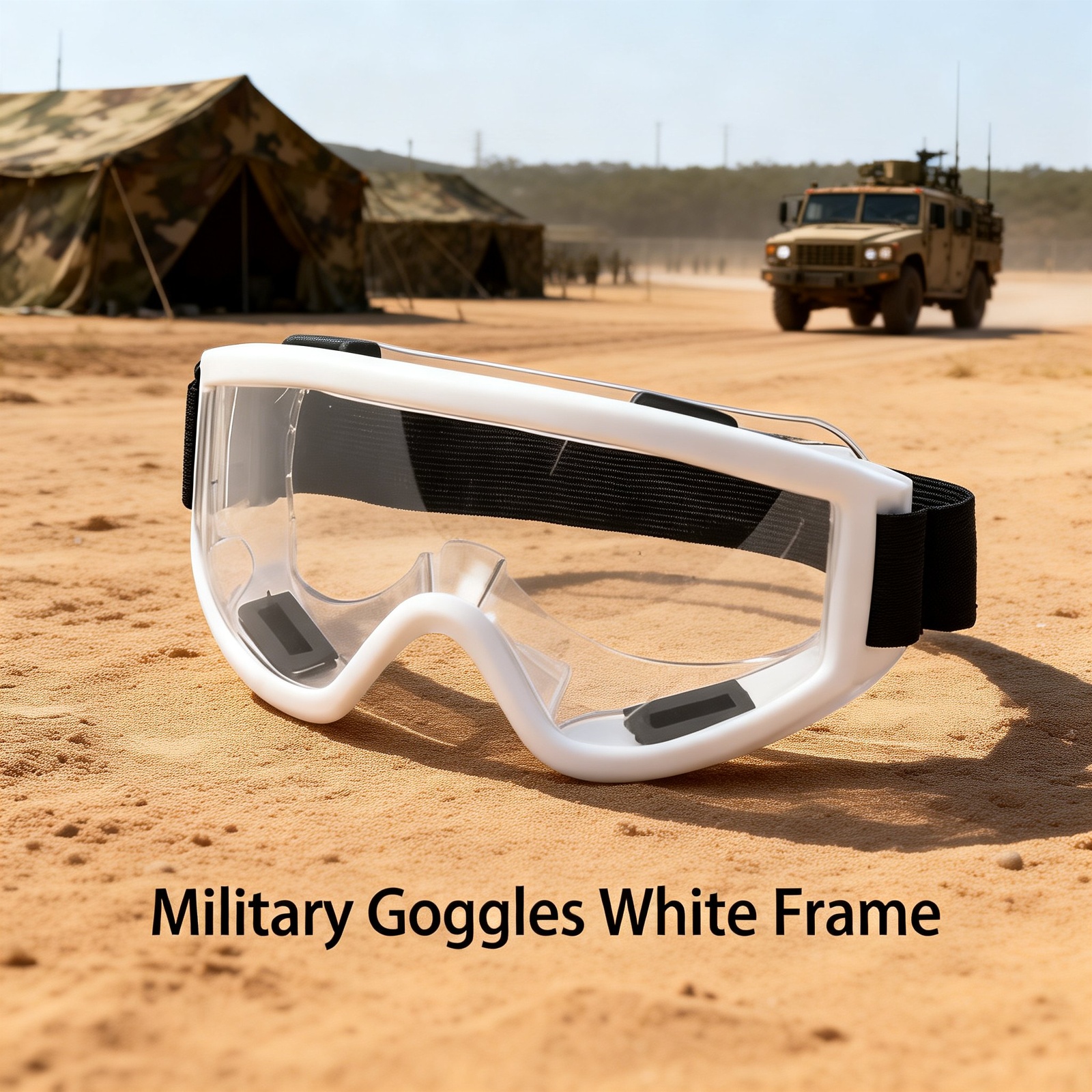 Comfortable welding goggles for outdoor environments