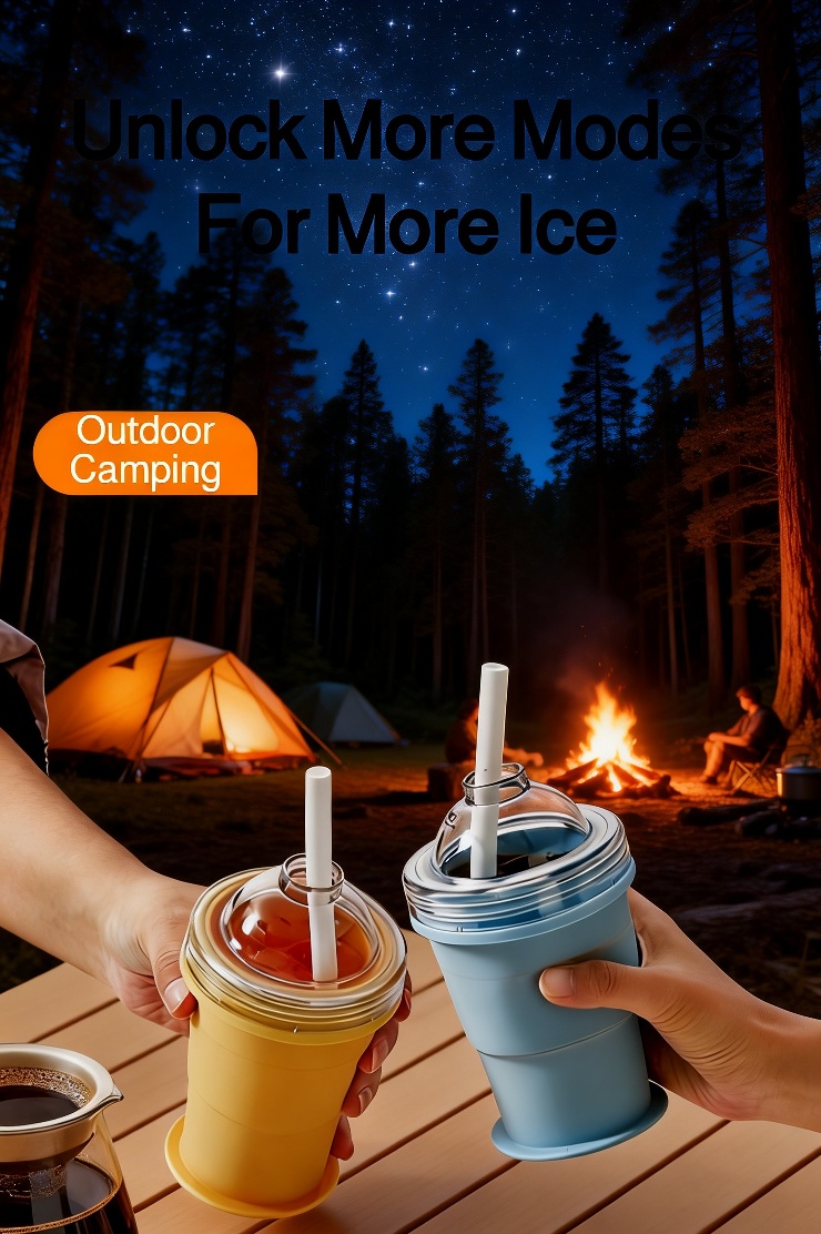 Durable collapsible hockey cup for outdoors