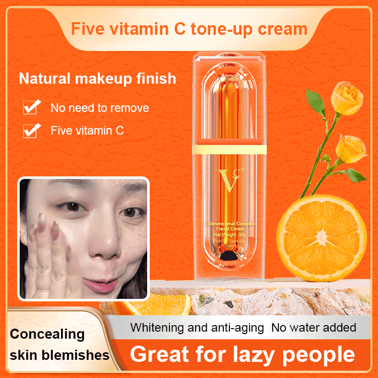 5x Vitamin C Brightening Cream | Radiant Skin Without a Mask-like Effect