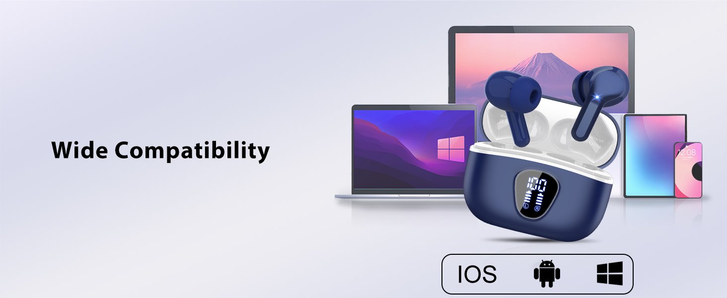 noise cancelling earbuds bluetooth headphone wirelesss earbuds