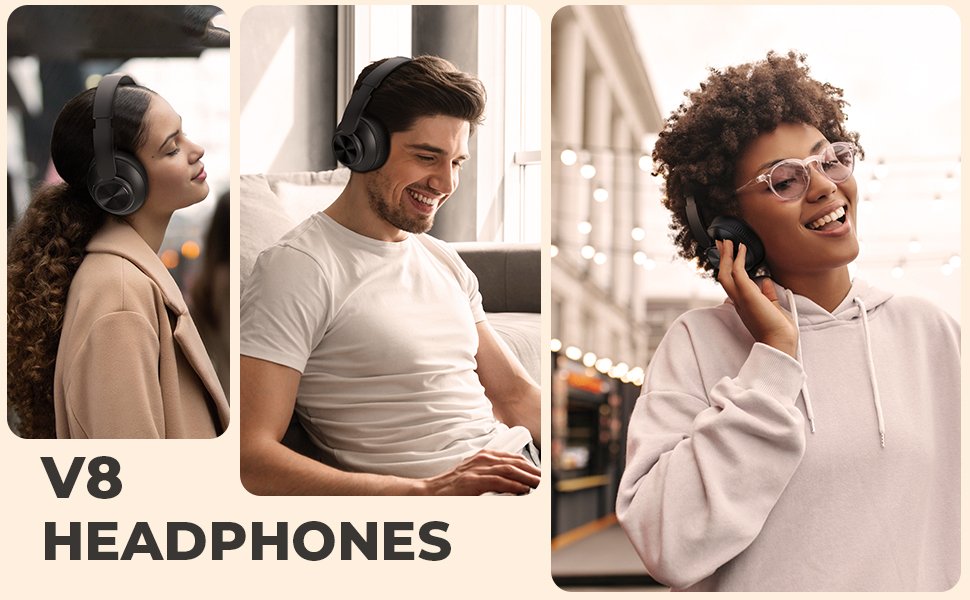 Wireless Bluetooth Headphones Over Ear