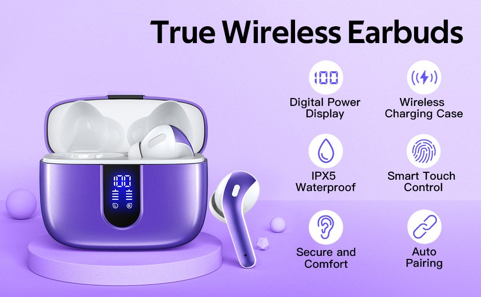 wireless earbuds