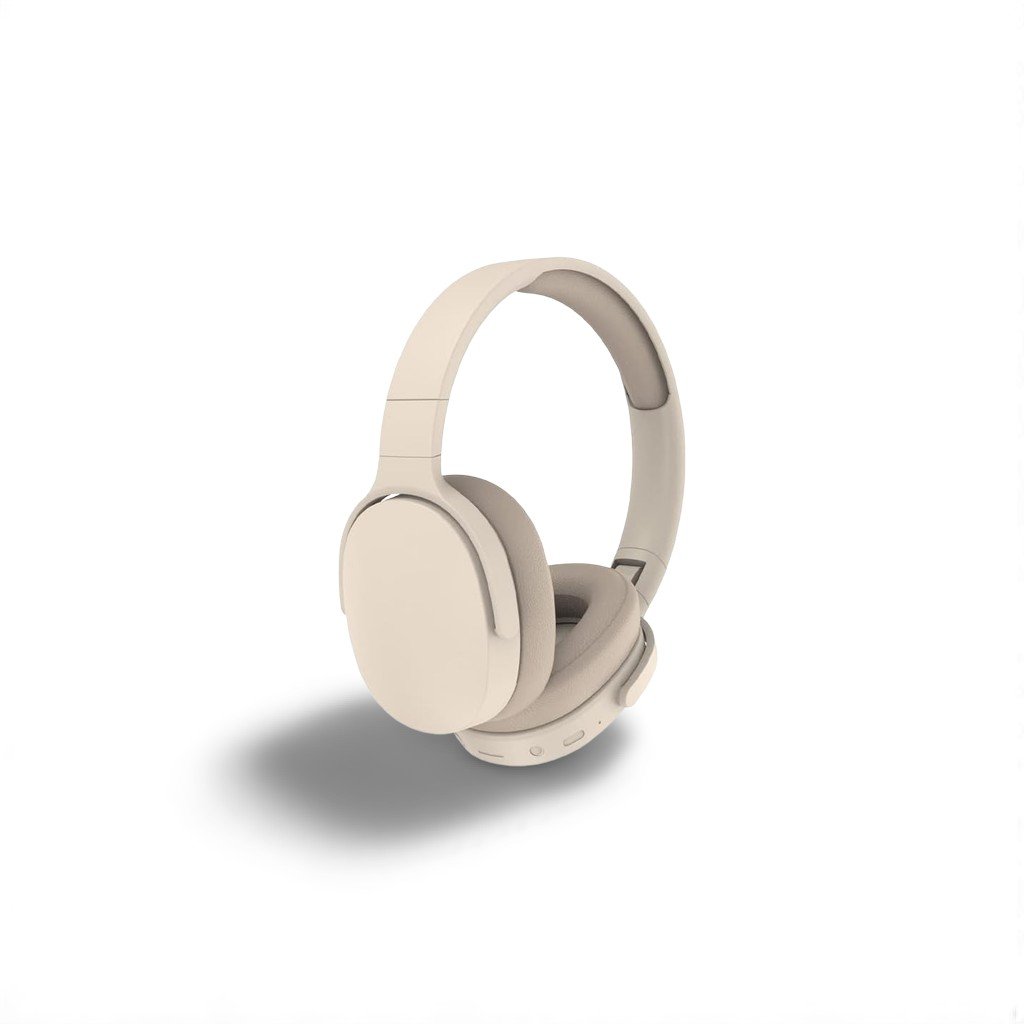 HiFi Stereo Foldable Wireless Bluetooth Noise Cancelling Headphones with Soft Protein Earpads