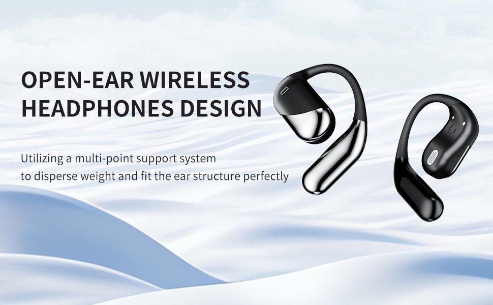 Open Ear Bluetooth 5.4 Headphones