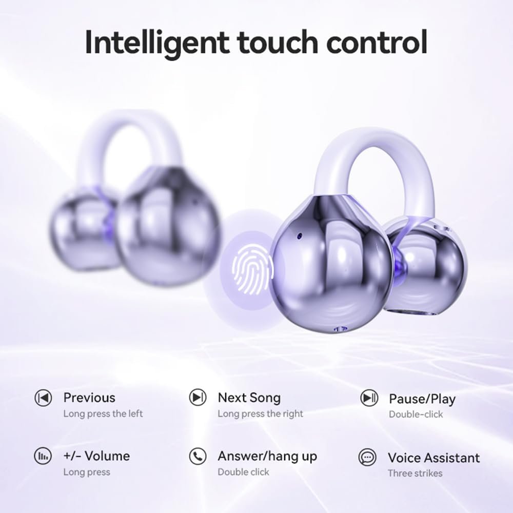Wireless Bluetooth 5.4 Lightweight Open Earphones
