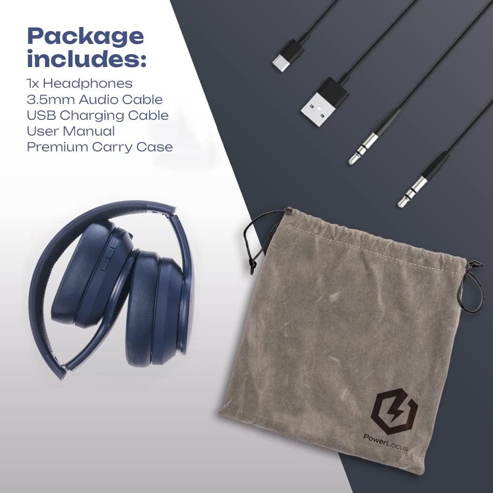 Foldable Wireless Bluetooth Over-Ear Headphones