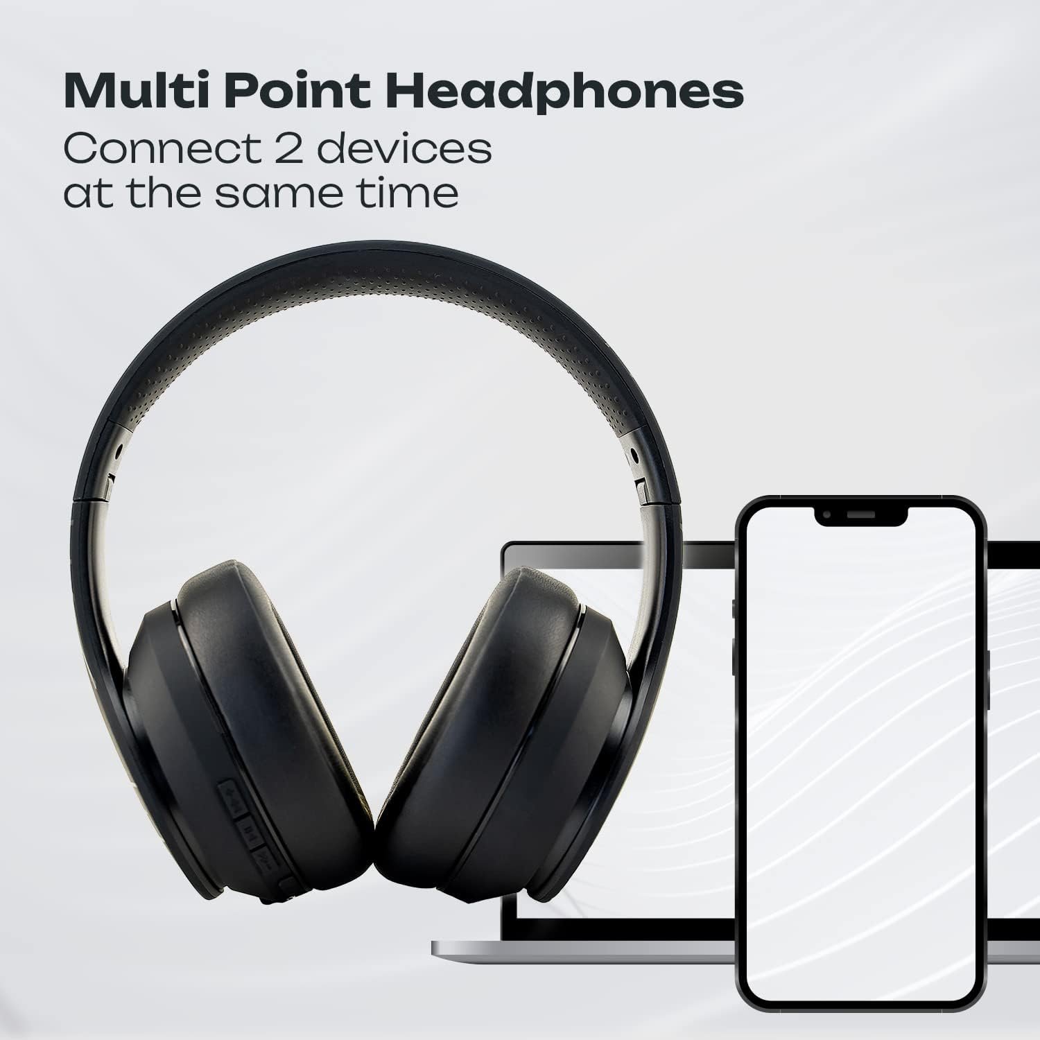 Foldable Wireless Bluetooth Over-Ear Headphones