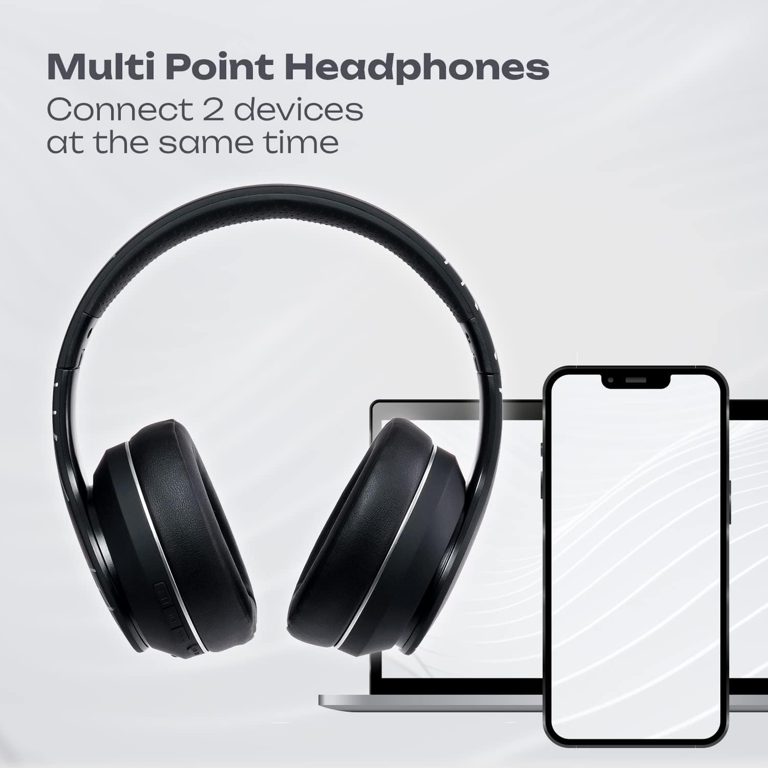 Foldable Wireless Bluetooth Over-Ear Headphones