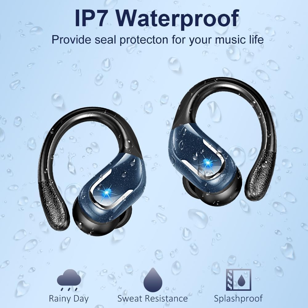 IP7 Waterproof with ENC Noise Cancelling Mic Bluetooth Earbuds