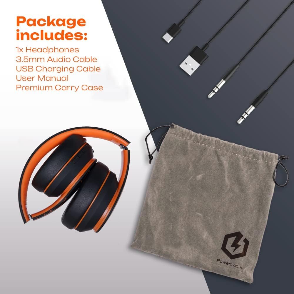 Foldable Wireless Bluetooth Over-Ear Headphones