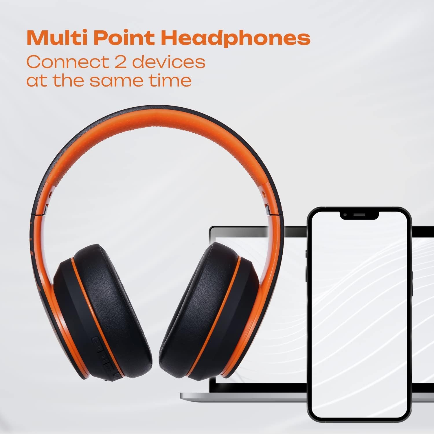 Foldable Wireless Bluetooth Over-Ear Headphones