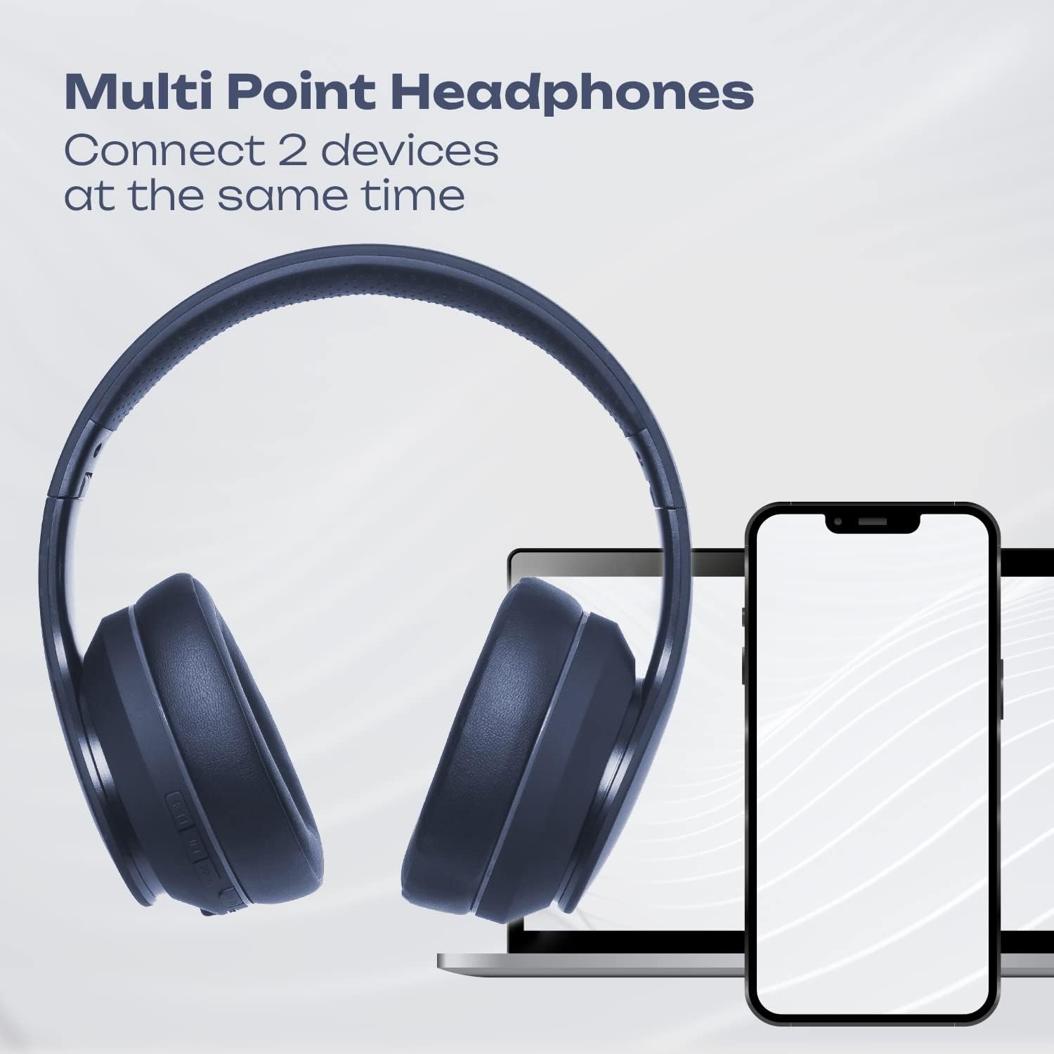 Foldable Wireless Bluetooth Over-Ear Headphones