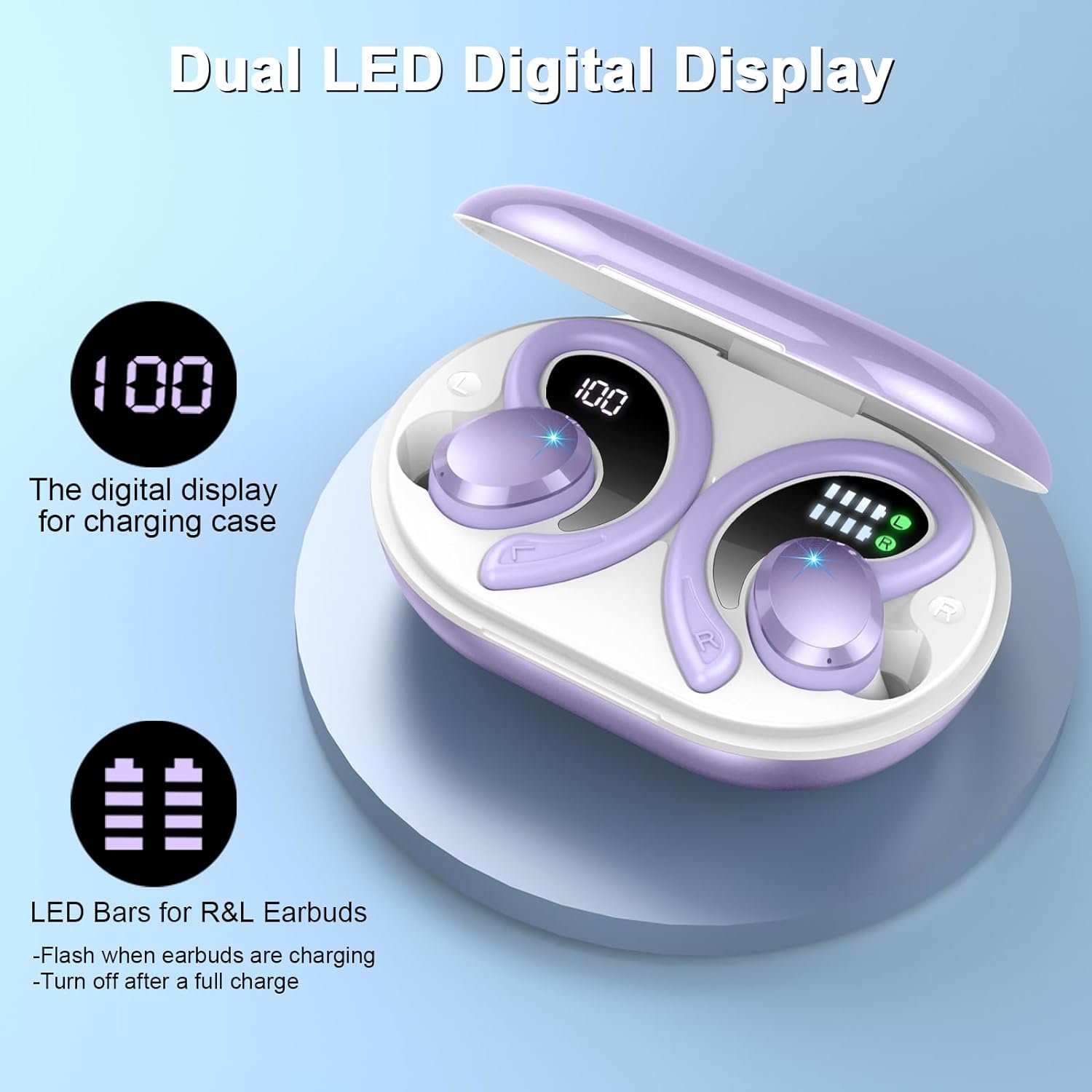 IP7 Waterproof with ENC Noise Cancelling Mic Bluetooth Earbuds