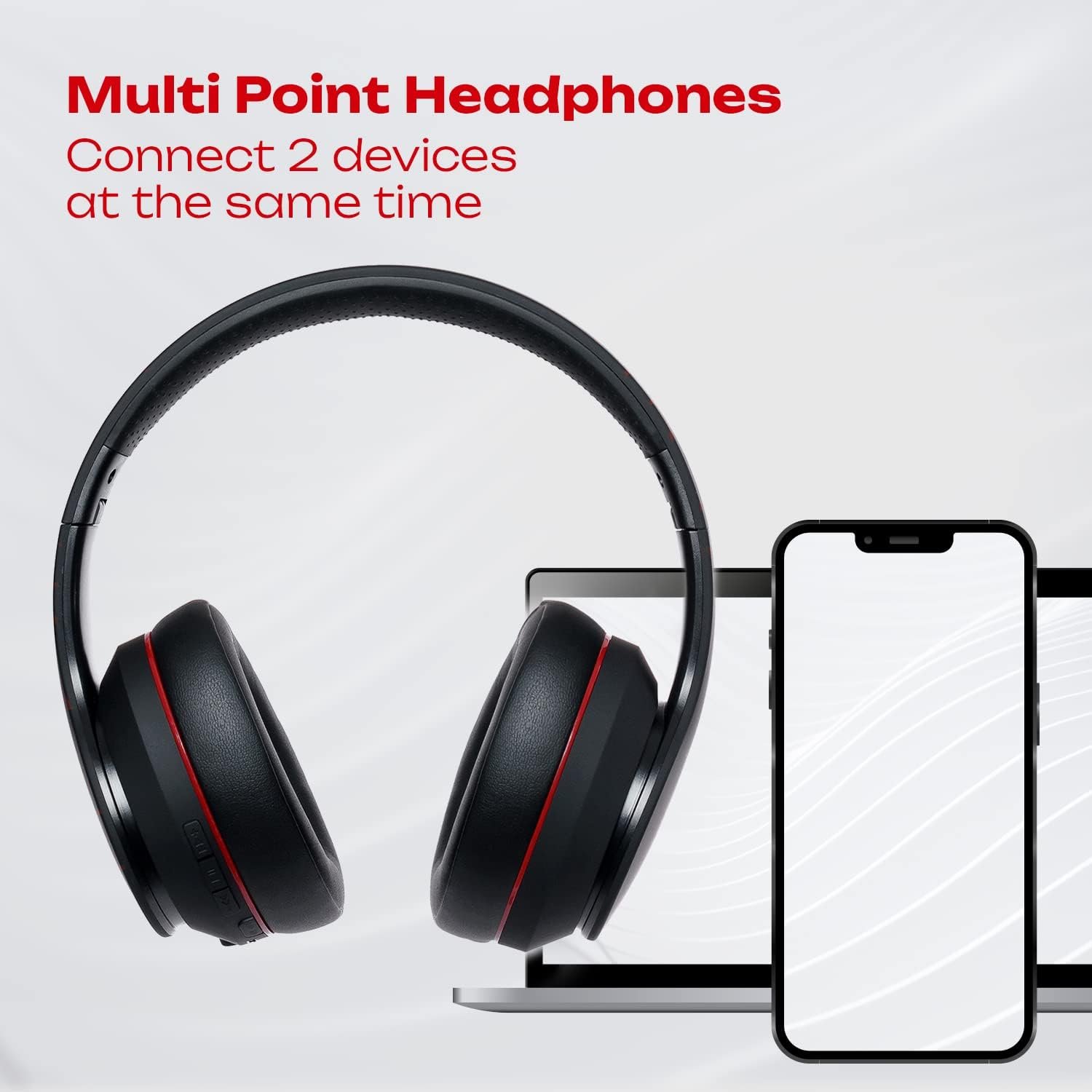 Foldable Wireless Bluetooth Over-Ear Headphones