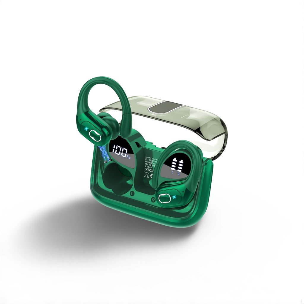 2025 Bluetooth Stereo Deep Bass, ENC Noise Cancelling Microphone, IPX7 Waterproof Earphones