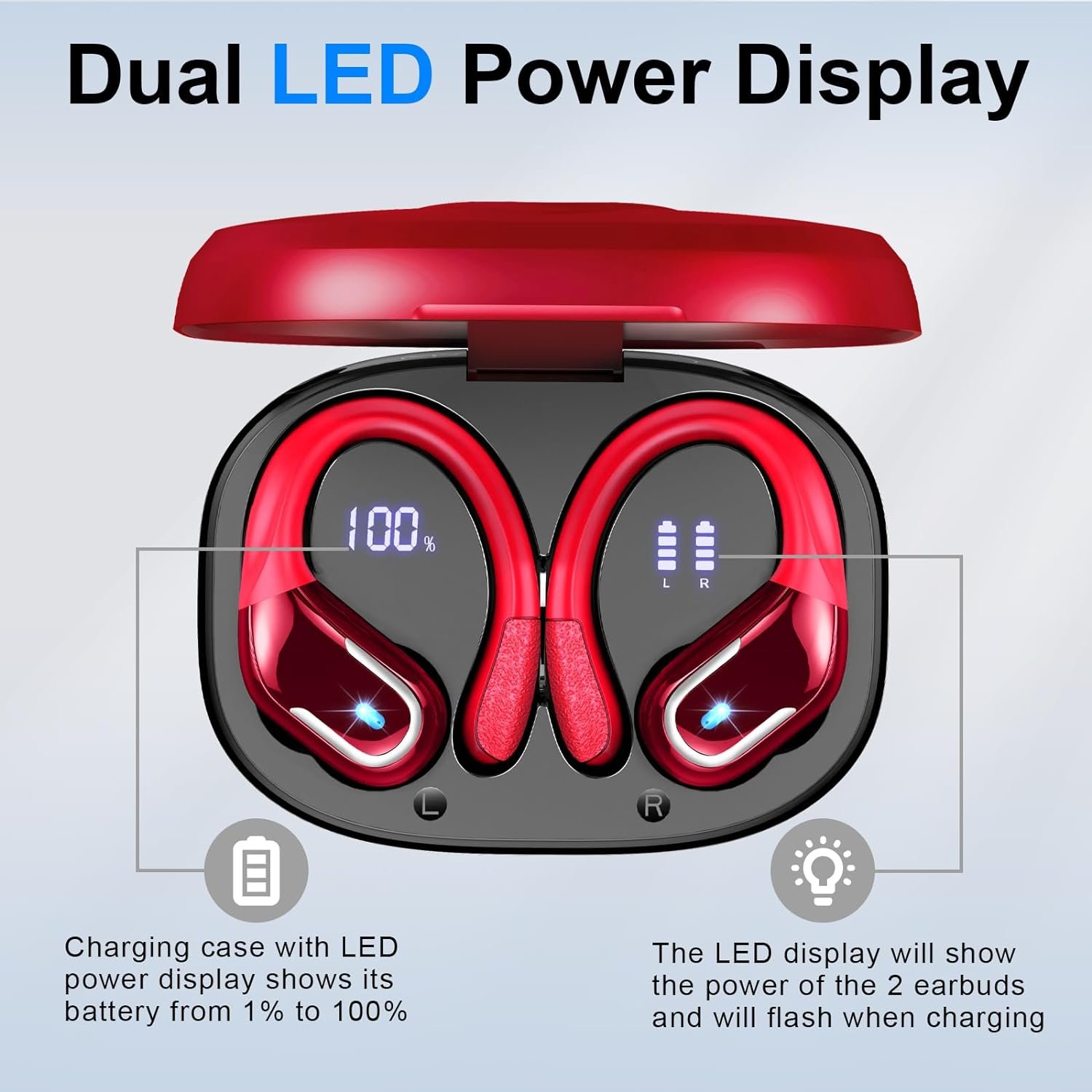 IP7 Waterproof with ENC Noise Cancelling Mic Bluetooth Earbuds