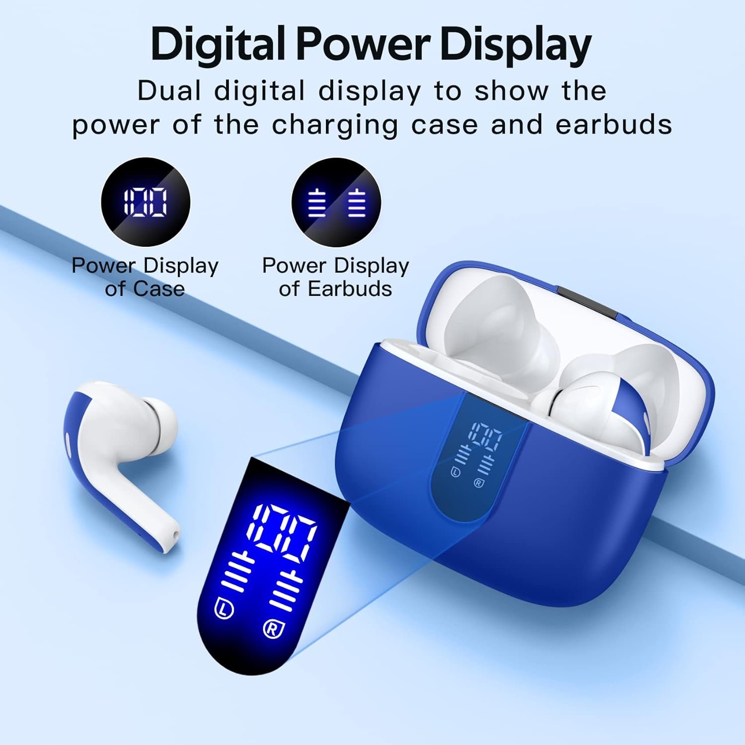 IPX5 Waterproof In-ear Wireless Bluetooth Headphones
