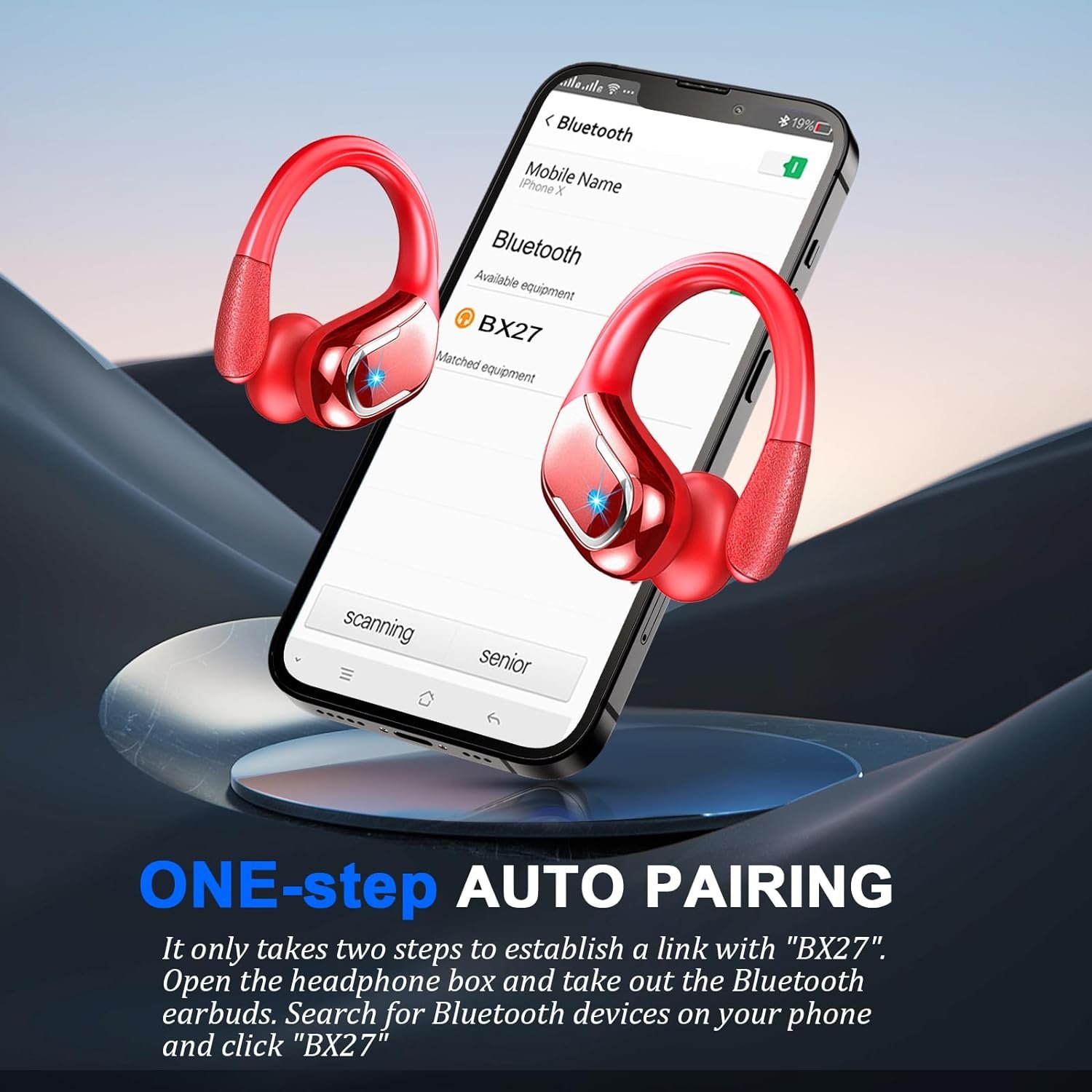 IP7 Waterproof with ENC Noise Cancelling Mic Bluetooth Earbuds