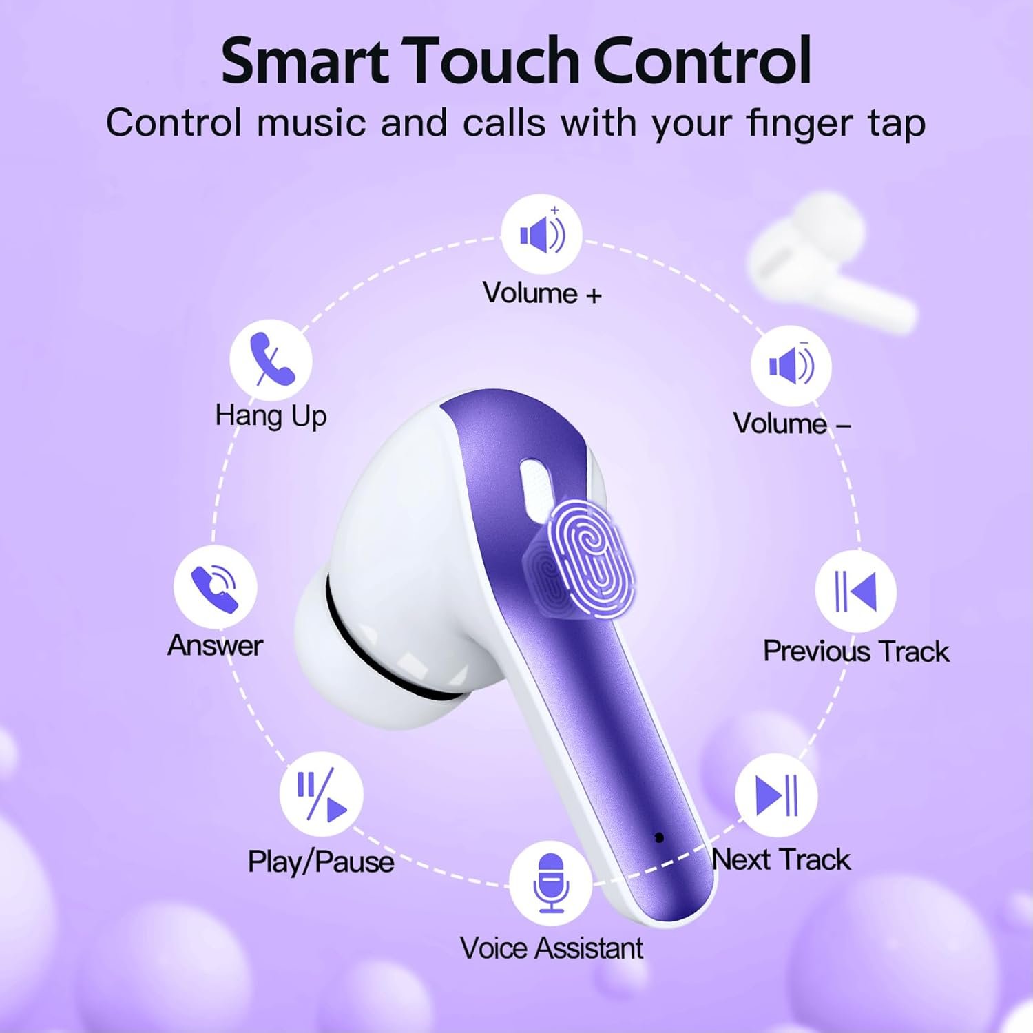 IPX5 Waterproof In-ear Wireless Bluetooth Headphones