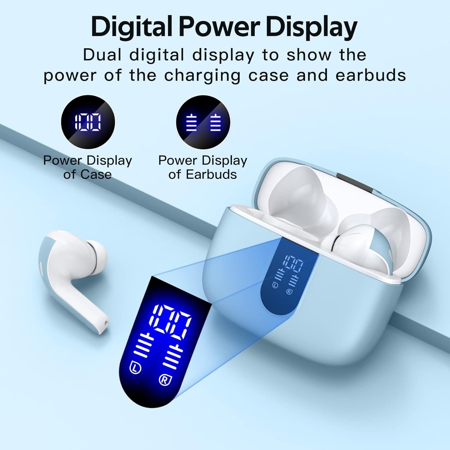 IPX5 Waterproof In-ear Wireless Bluetooth Headphones