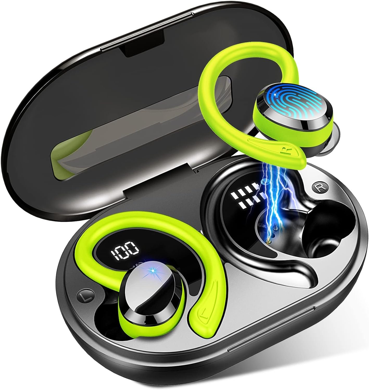 IP7 Waterproof with ENC Noise Cancelling Mic Bluetooth Earbuds
