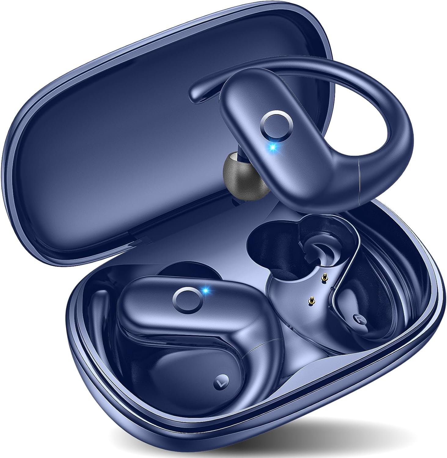 Wireless Bluetooth Over-Ear Headphones with Deep Bass