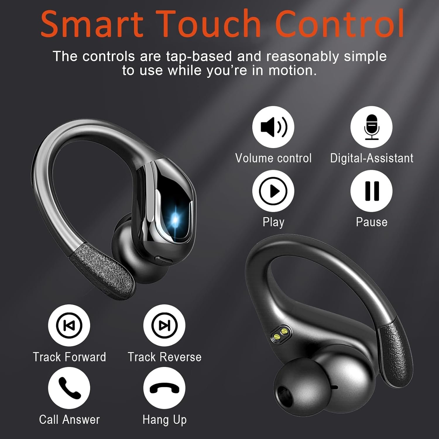 IP7 Waterproof with ENC Noise Cancelling Mic Bluetooth Earbuds
