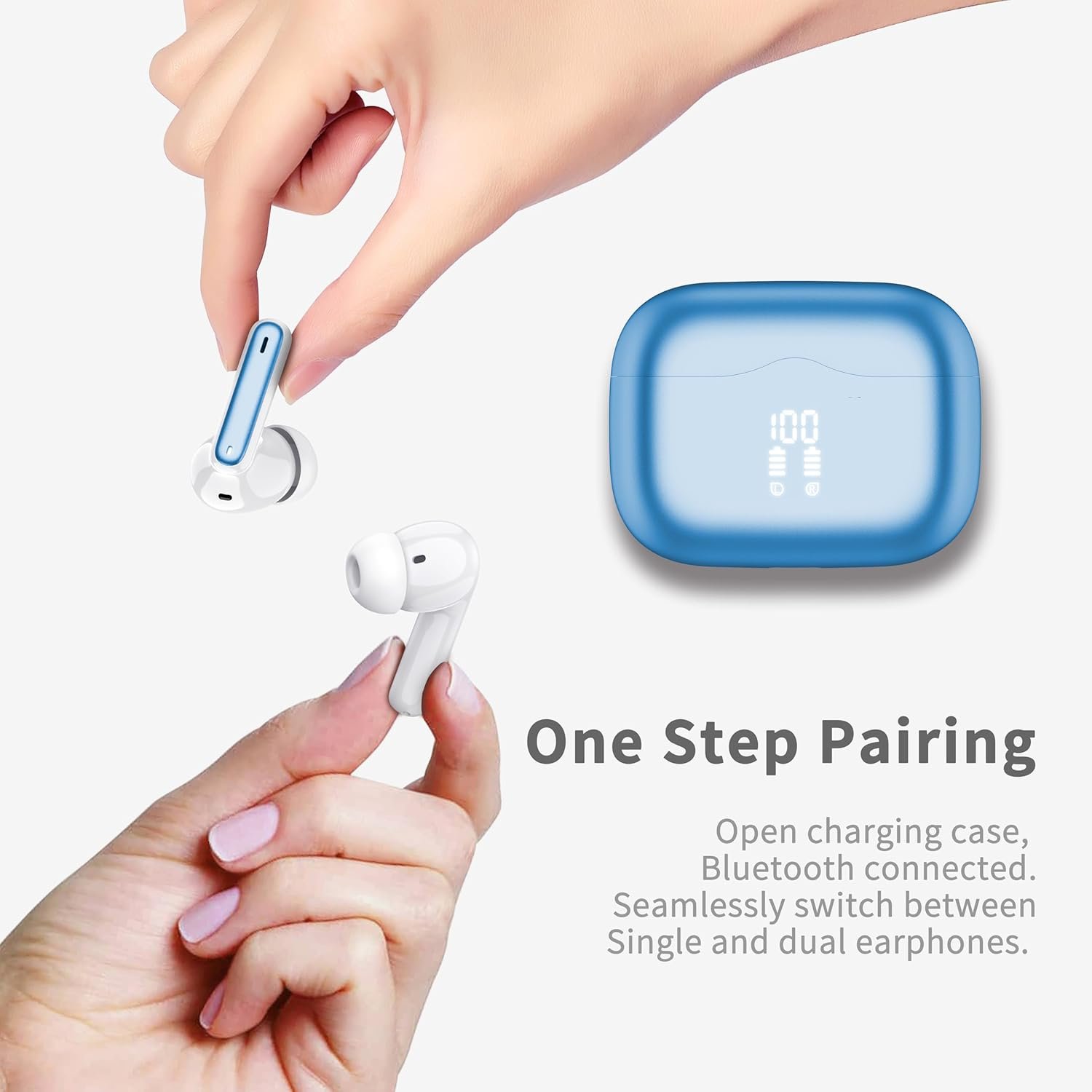 Wireless Bluetooth 5.4 In-ear Headphones