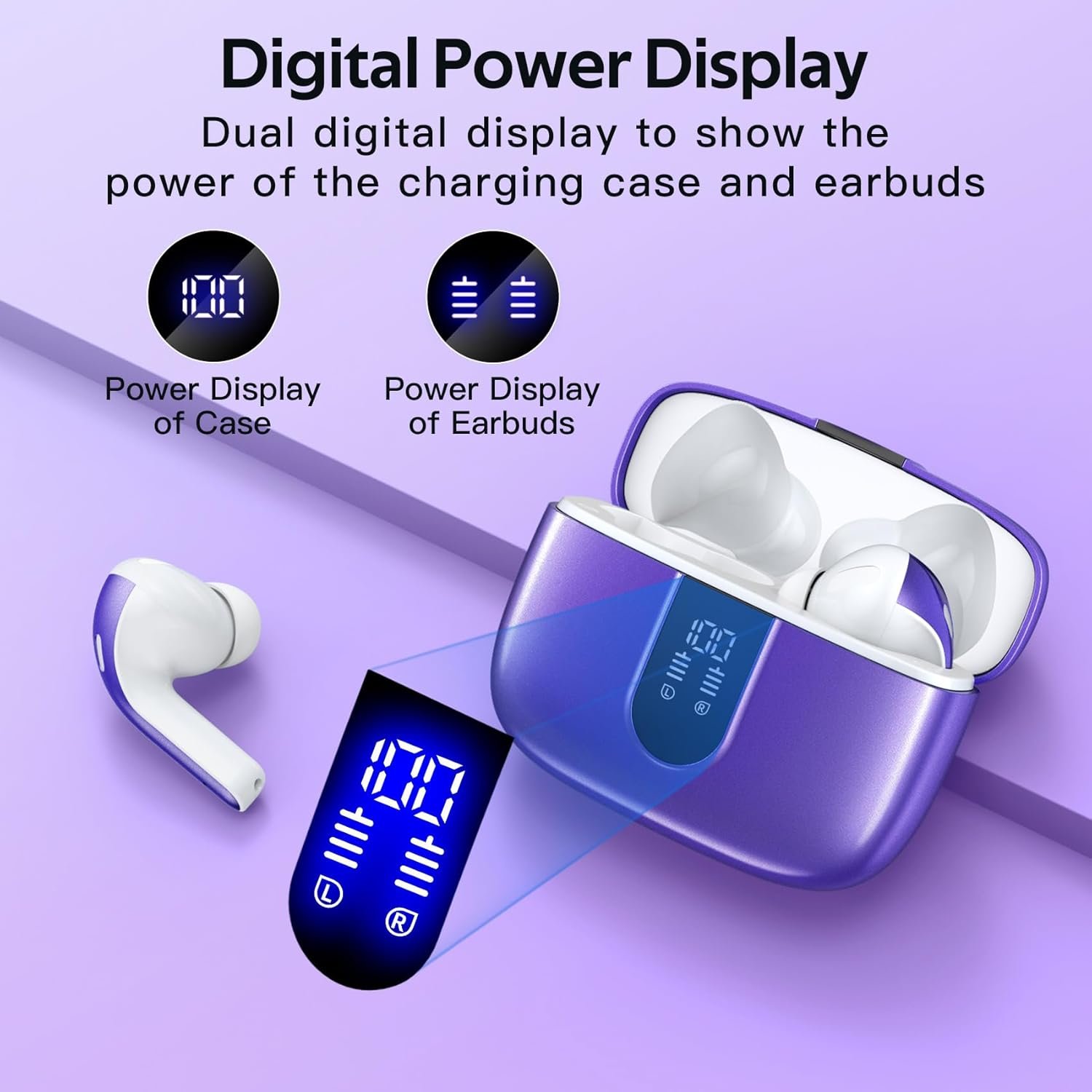 IPX5 Waterproof In-ear Wireless Bluetooth Headphones