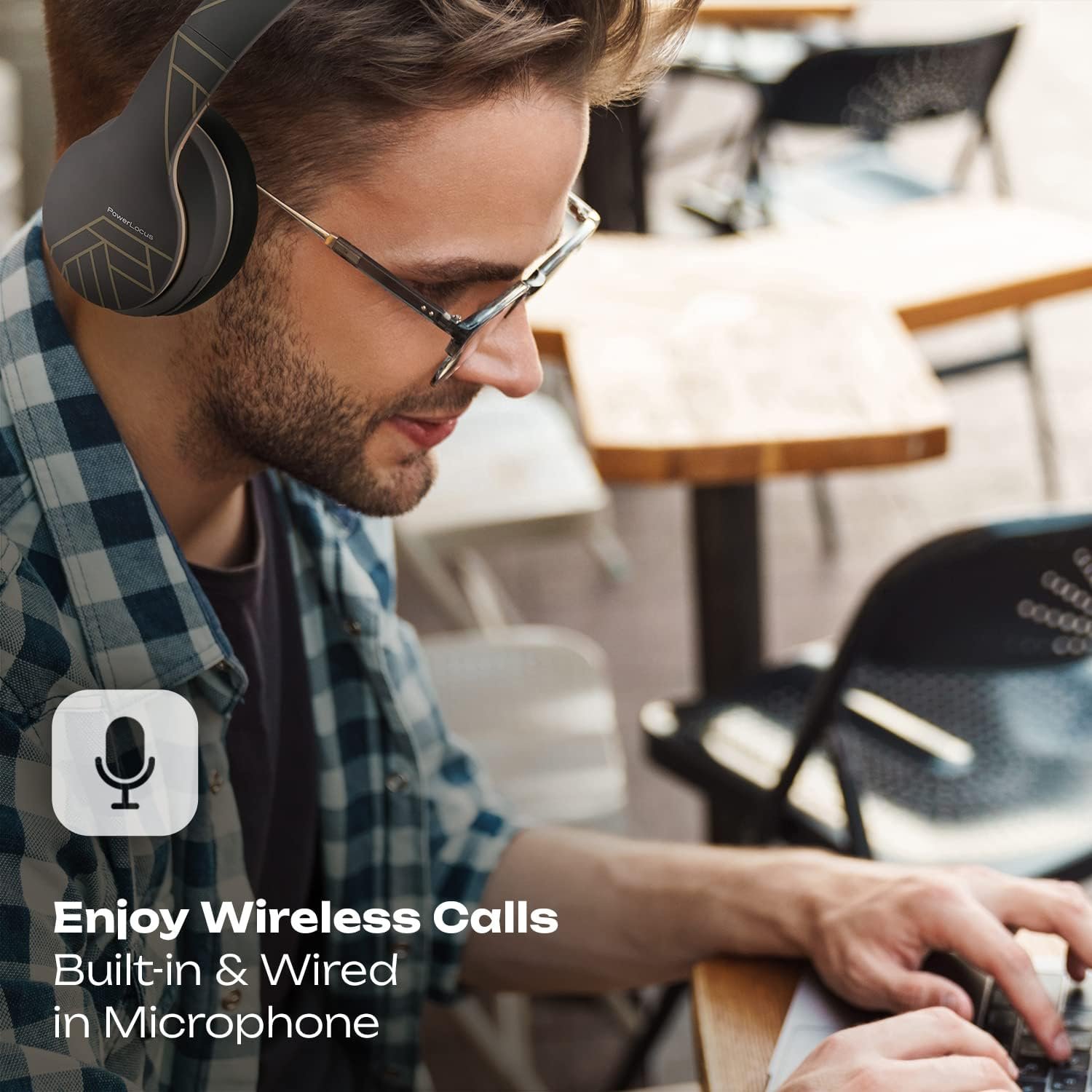 Foldable Wireless Bluetooth Over-Ear Headphones