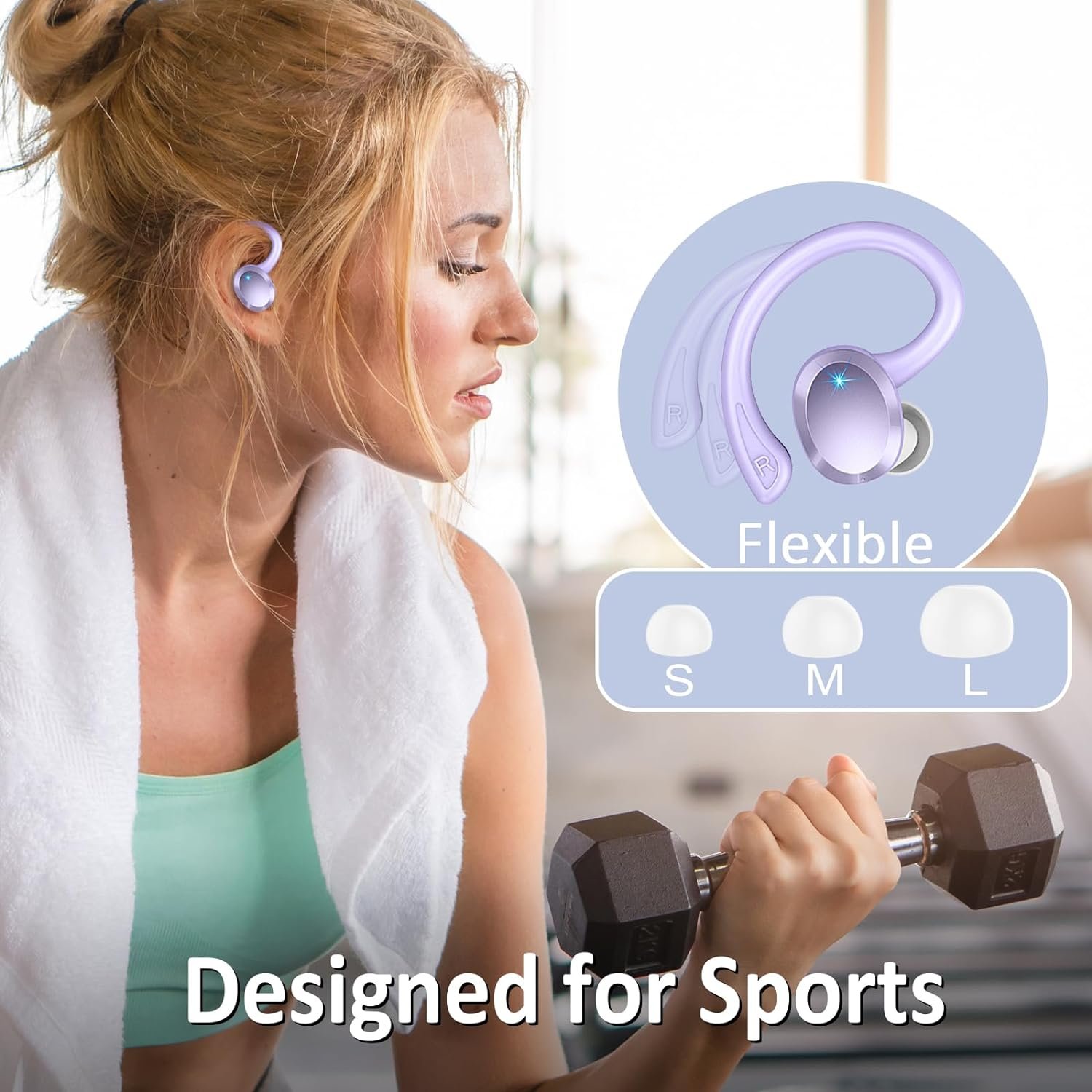 IP7 Waterproof with ENC Noise Cancelling Mic Bluetooth Earbuds