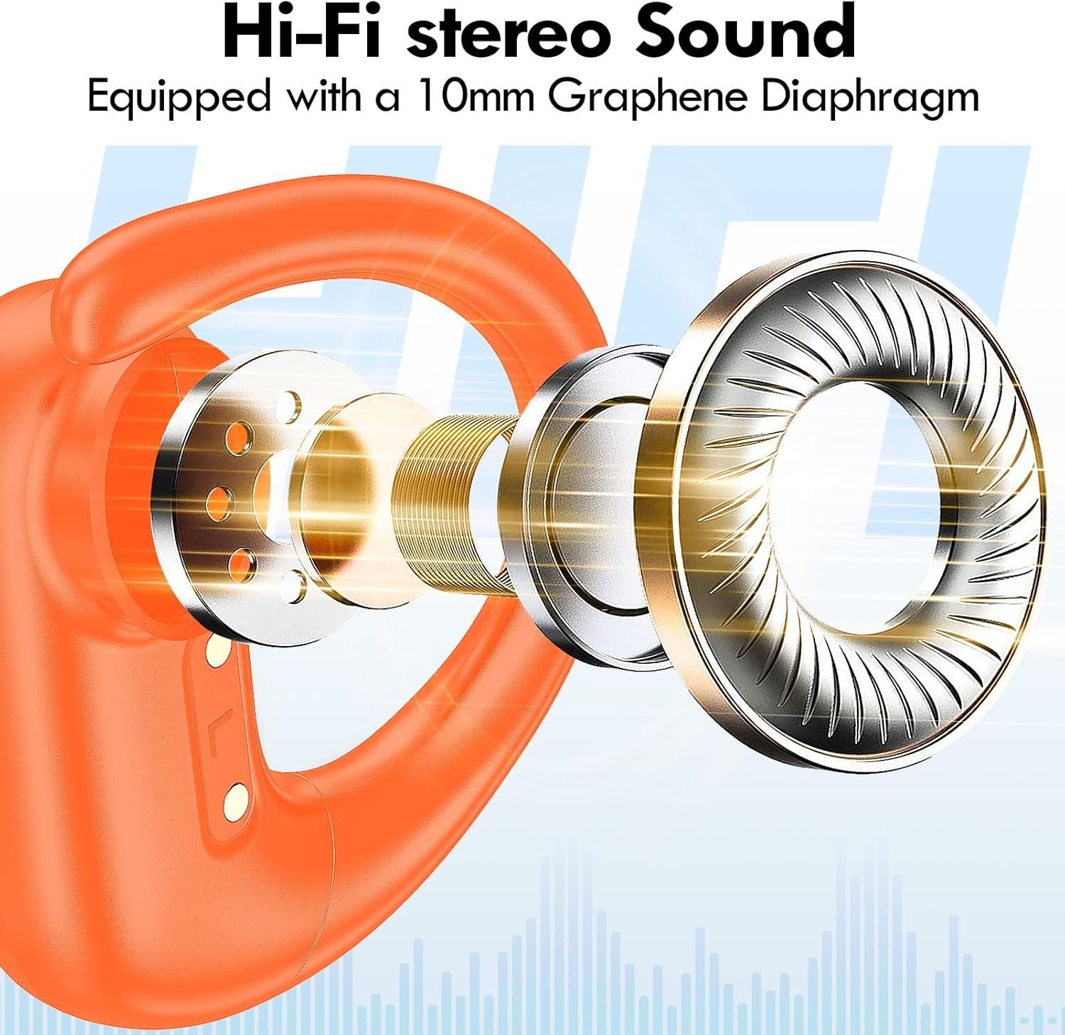 Wireless Bluetooth Over-Ear Headphones with Deep Bass