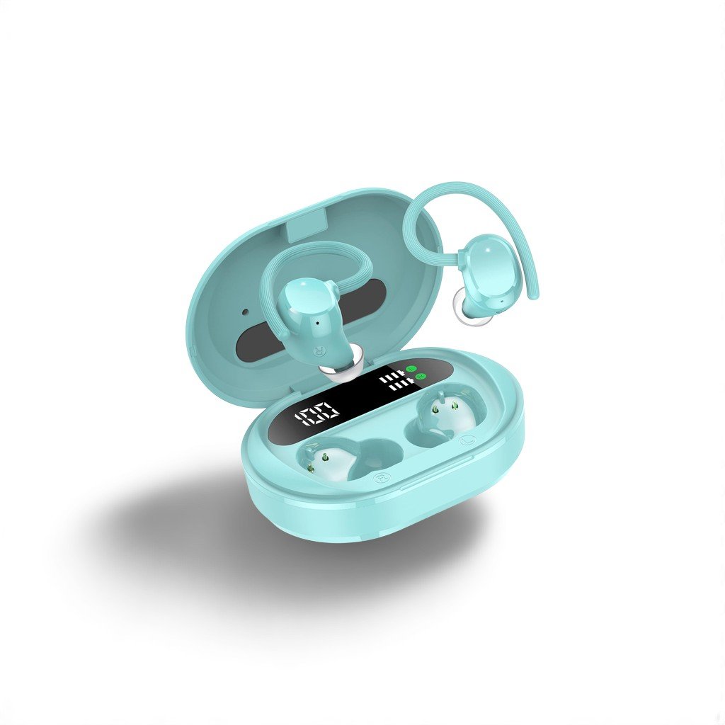 HiFi Stereo Bluetooth 5.3 In-ear Running Headphones with Earhook